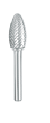 TOTEM TUNGSTEM CARBIDE ROTARY FLAME SHAPE (Standard Cut)