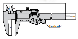 DIGITAL CALIPERS (STANDARD TYPE) (Code - 1108)