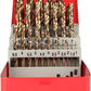 MIRANDA STRAIGHT SHANK GOLD HSS DRILLS SETS