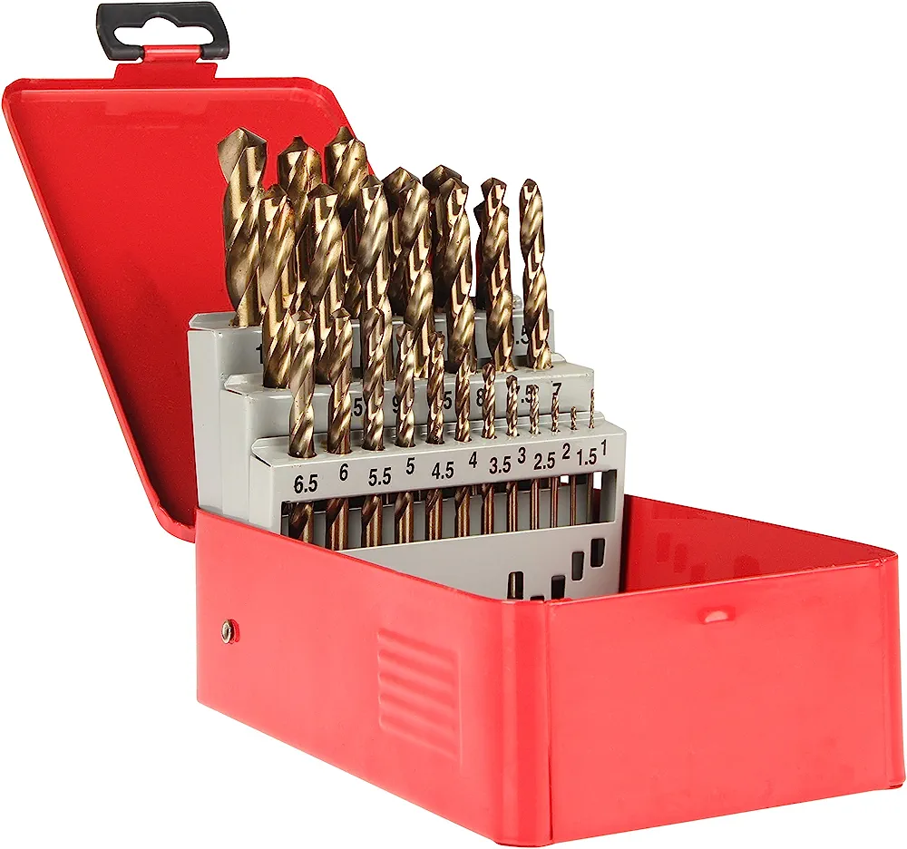 MIRANDA STRAIGHT SHANK GOLD HSS DRILLS SETS