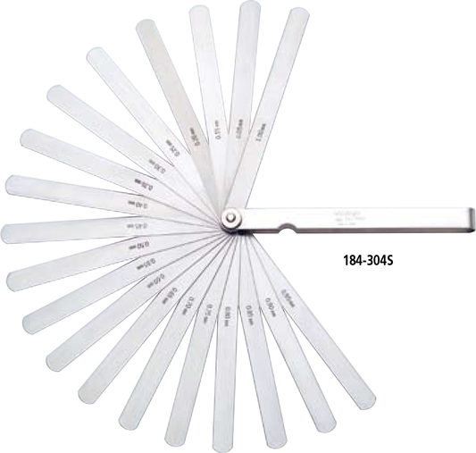 MITUTOYO SERIES 184 FEELER THICKNESS GAGES