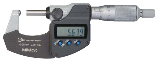 MITUTOYO SERIES 395-251-30 DIGITAL TUBE MICROMETERS ONE SIDE BALL