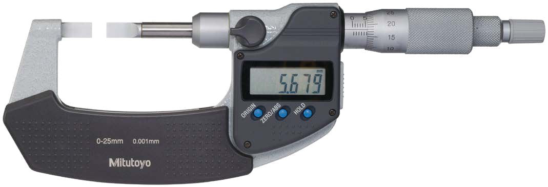 MITUTOYO SERIES 422 BLADE MICROMETER – NON-ROTATING SPINDLE TYPE