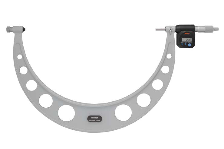 MITUTOYO SERIES 340 OUTSIDE MICROMETER WITH INTERCHANGEABLE ANVILS