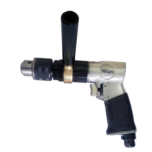 NITYO NI - 3313 | 1/2" PNEUMATIC PISTOL DRILL RPM 700