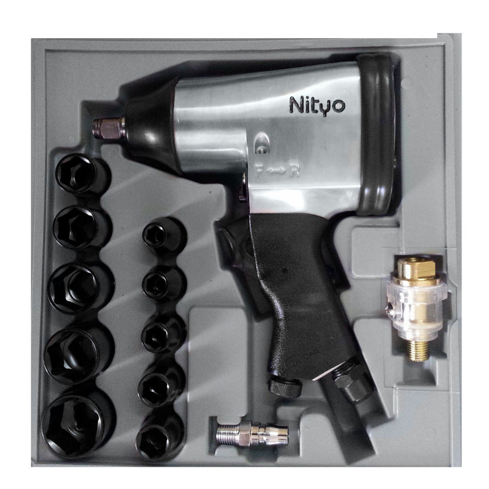 NITYO NII - 7725K | 1/2" IMPACT WRENCH RPM 7000 - MAX TORQUE 320 NM