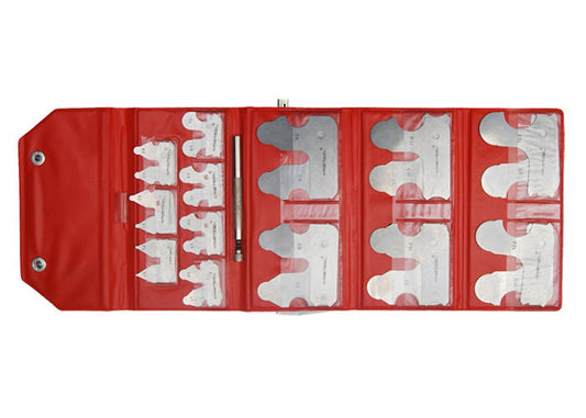 KRISTEEL RADIUS GAUGE – 26 PC SET MODEL NO – 1512