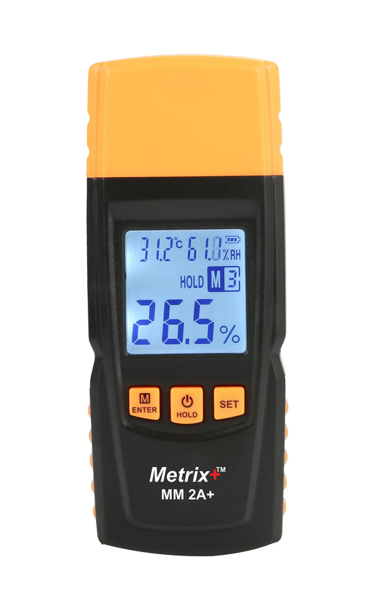 METRIX+ MM 2A+ (INTEGRATED PROBE WOOD MOISTURE METER WITH TEMPERATURE)