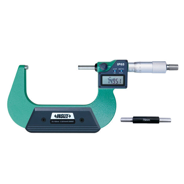 INSIZE WATERPROOF DIGITAL OUTSIDE MICROMETERS - Without Data Output (Code - 3108)