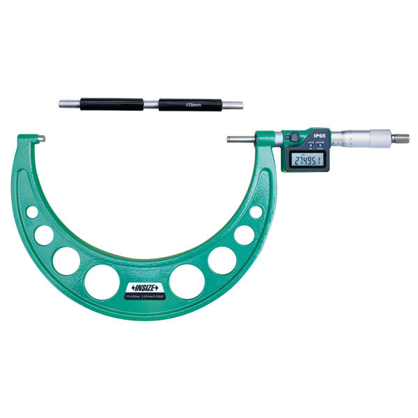 INSIZE WATERPROOF DIGITAL OUTSIDE MICROMETERS - Without Data Output (Code - 3108)