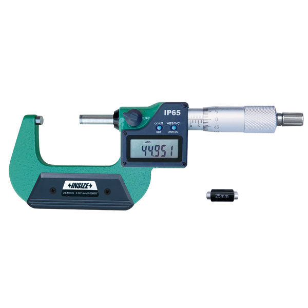 INSIZE WATERPROOF DIGITAL OUTSIDE MICROMETERS - Without Data Output (Code - 3108)