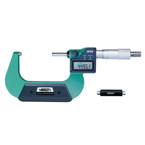 INSIZE WATERPROOF DIGITAL OUTSIDE MICROMETERS - Without Data Output (Code - 3108)