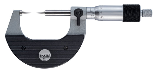 BAKER MECHANICAL POINT MICROMETER 15°