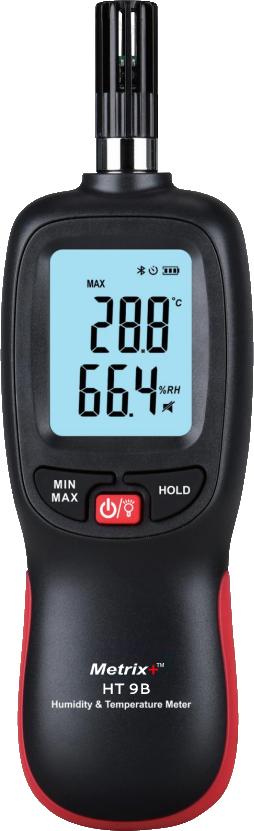 METRIX+ HT 9B (TEMPERATURE, HUMIDITY, WET-BULB & DEW-POINT TEMPERATURE)