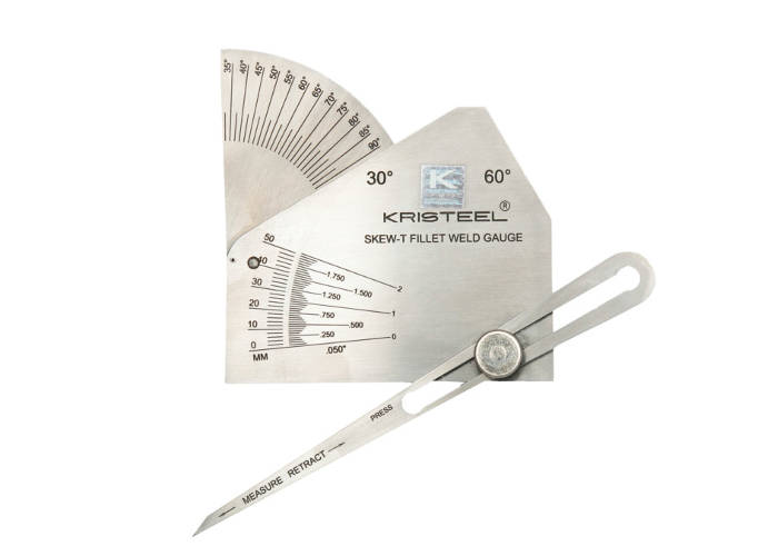 KRISTEEL STFWG WELDING GAUGE - SKEW T FILLET WELD TYPE