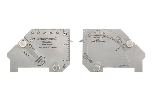 KRISTEEL BCWG WELDING GAUGE BRIDGE CAM