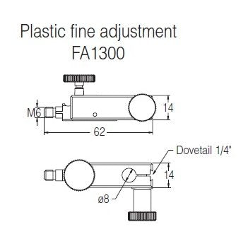 NOGA FA1300 TOP ATTACHMENT