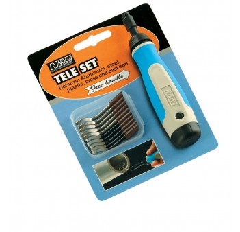 NOGA NG8350 / S TELE DEBURRING SET