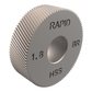 RAPID BR (Knurl Size 10x04x04 | 15x04x04 MM) RIGHT HAND KNURLING WHEELS