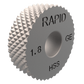 RAPID GE (Knurl Size 20x08x06 | 20x10x06 | 20x12x06 MM) MALE DIAMOND KNURLING WHEELS