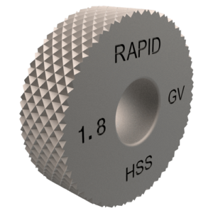 RAPID GV (Knurl Size 20x08x06 | 20x10x06 | 20x12x06 MM) FEMALE DIAMOND KNURLING WHEELS