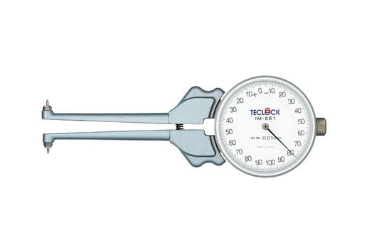 TECLOCK IM881 / 30-62 MM INTERNAL DIAL CALIPER GAUGE (0.01 mm L.C.)