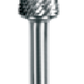 TOTEM TUNGSTEN CARBIDE ROTARY TREE SHAPE WITH RADIUS END (Standard Cut)
